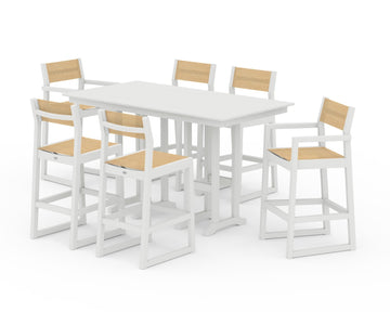 EDGE Sling 7-Piece Farmhouse Bar Set