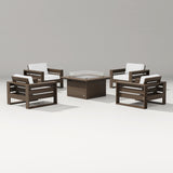 Latitude 5-Piece Lounge Fire Table Set