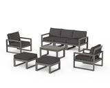 EDGE Sectional 8-Piece Lounge Sofa Set