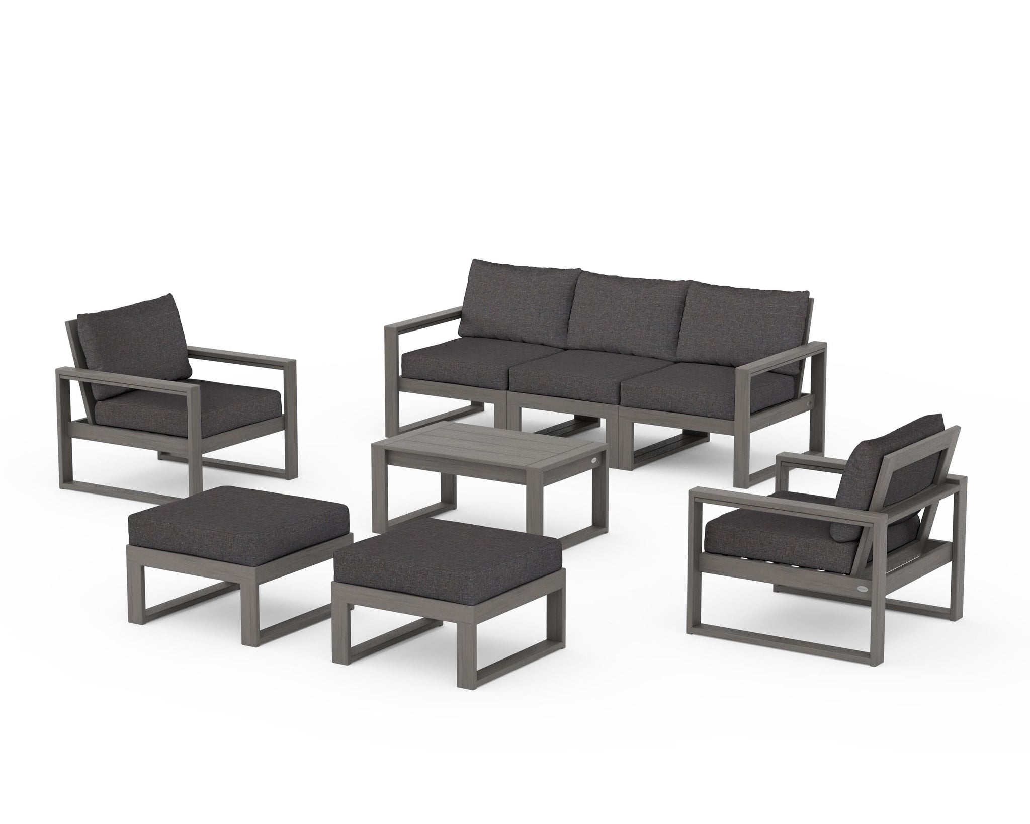 EDGE Sectional 8-Piece Lounge Sofa Set
