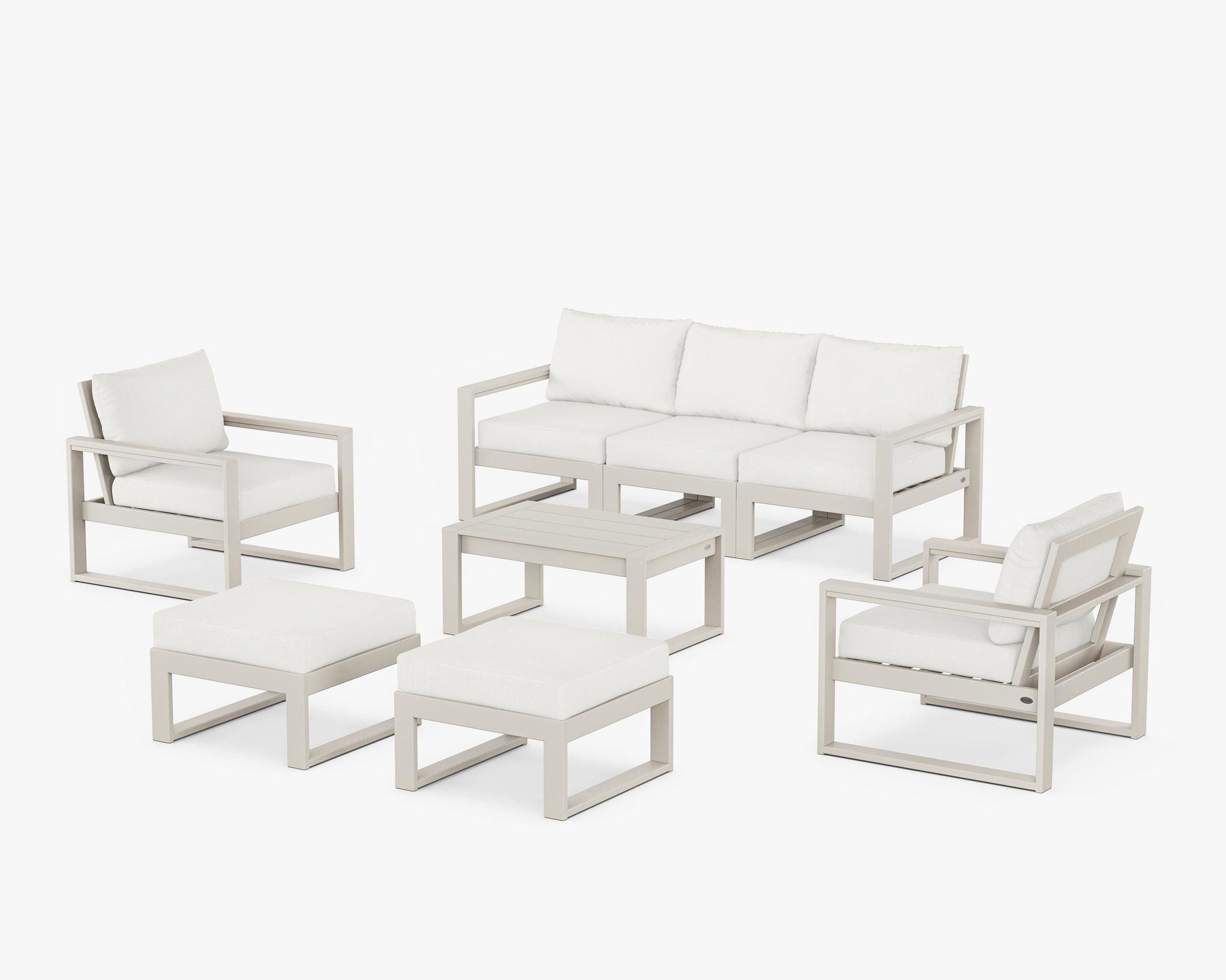 EDGE Sectional 8-Piece Lounge Sofa Set