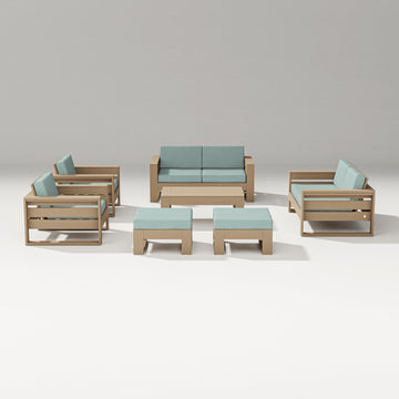 Latitude 7-Piece Lounge Loveseat Set