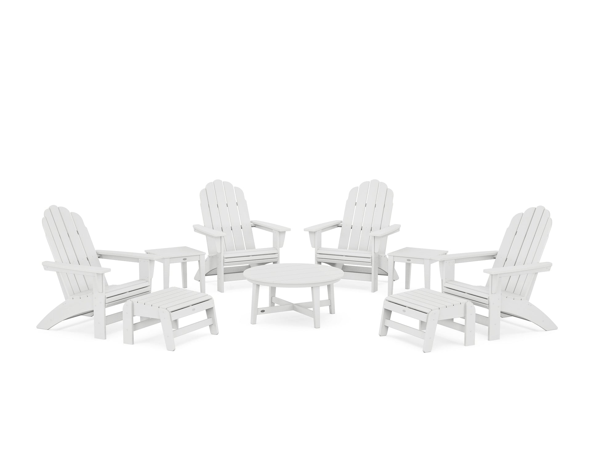 Vineyard Grand Adirondack 9-Piece Conversation Set