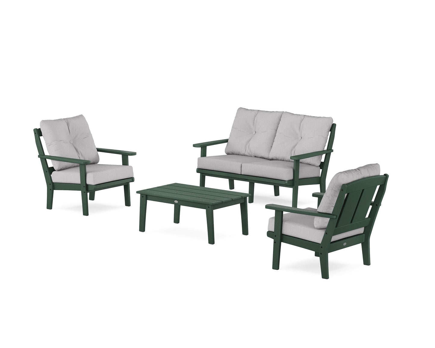 Mission 4-Piece Deep Seating Set with Loveseat