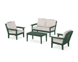 Cottage 4-Piece Deep Seating Set with Loveseat