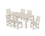 Lakeside 7-Piece Parsons Dining Set