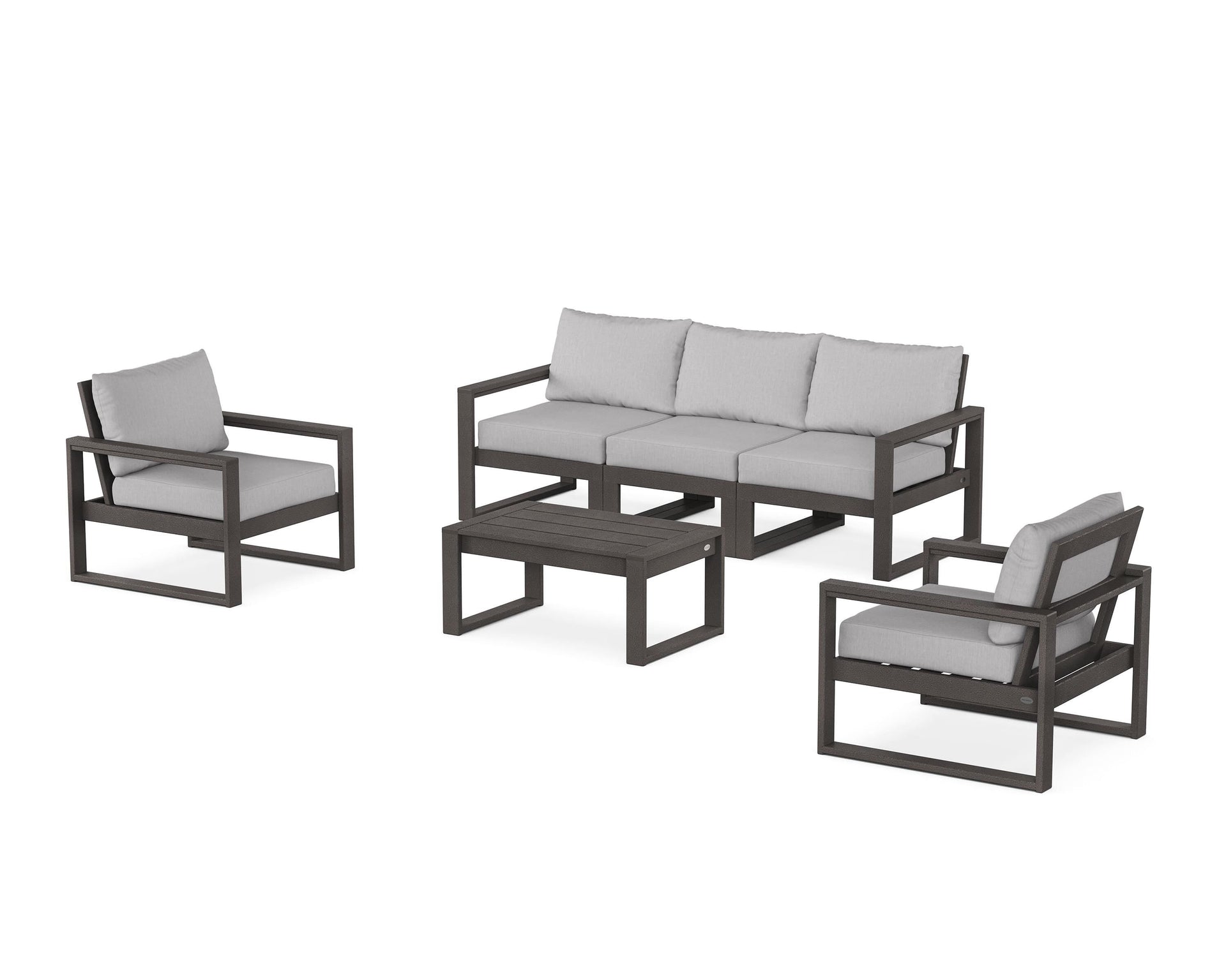 EDGE Sectional 4-Piece Deep Seating Set with Sofa