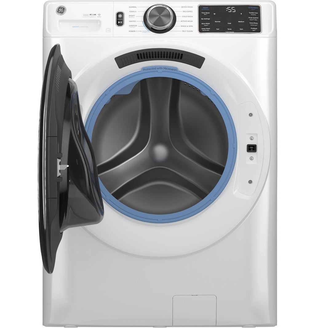 GE GE® ENERGY STAR® 5.0 cu. ft. Capacity Smart Front Load Steam Washer with SmartDispense™ UltraFresh Vent System with OdorBlock™ and Steam