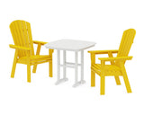 Nautical Adirondack 3-Piece Dining Set