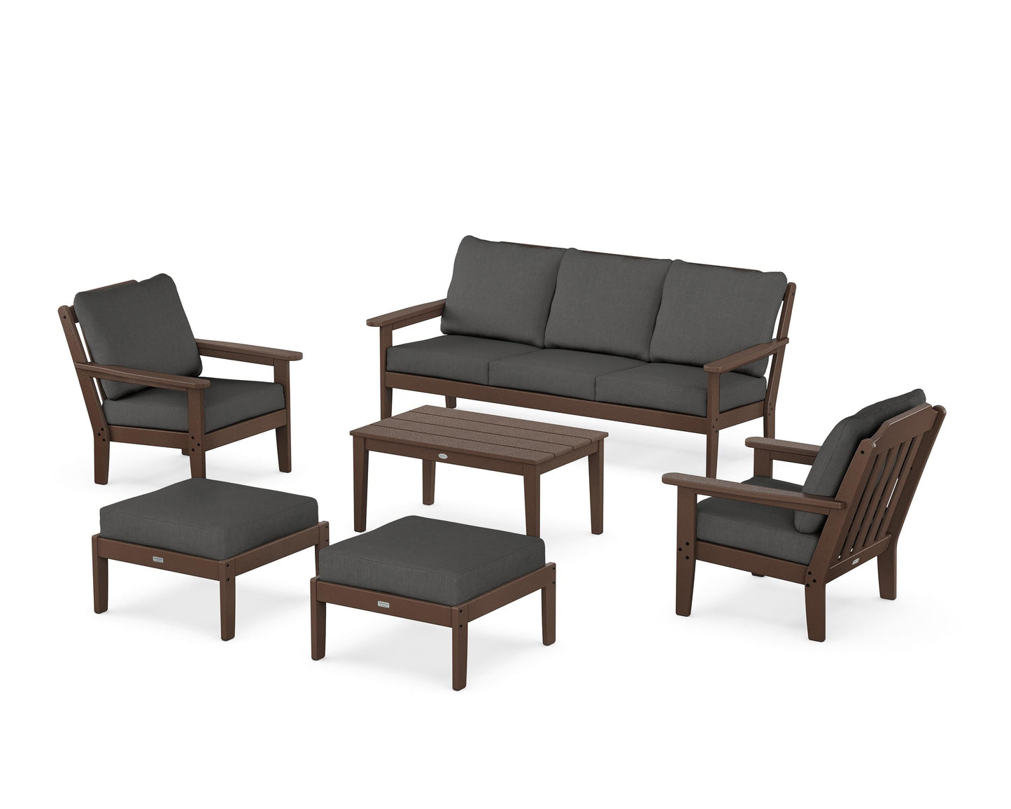 Cottage 6-Piece Lounge Sofa Set