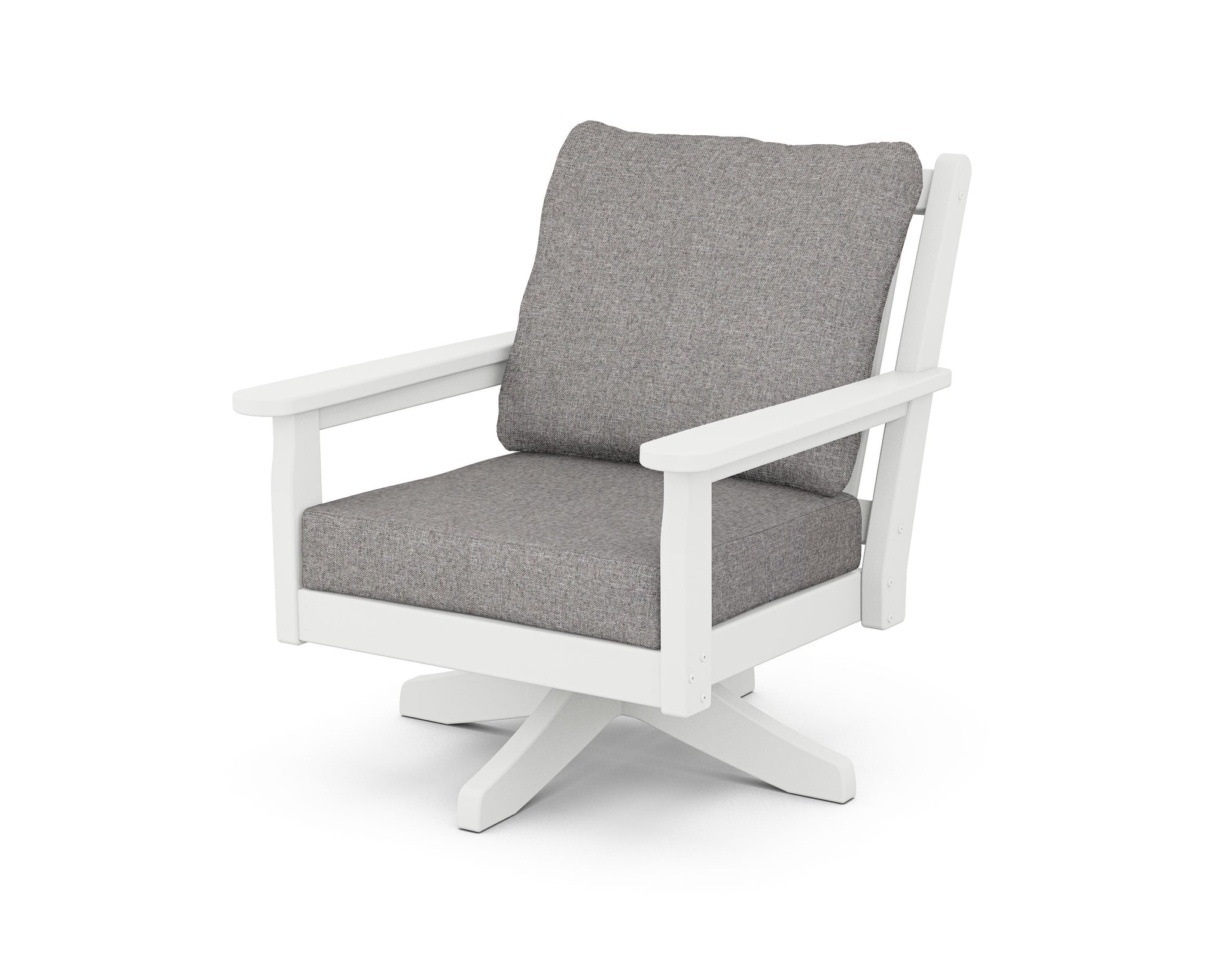 Chippendale Deep Seating Swivel Chair