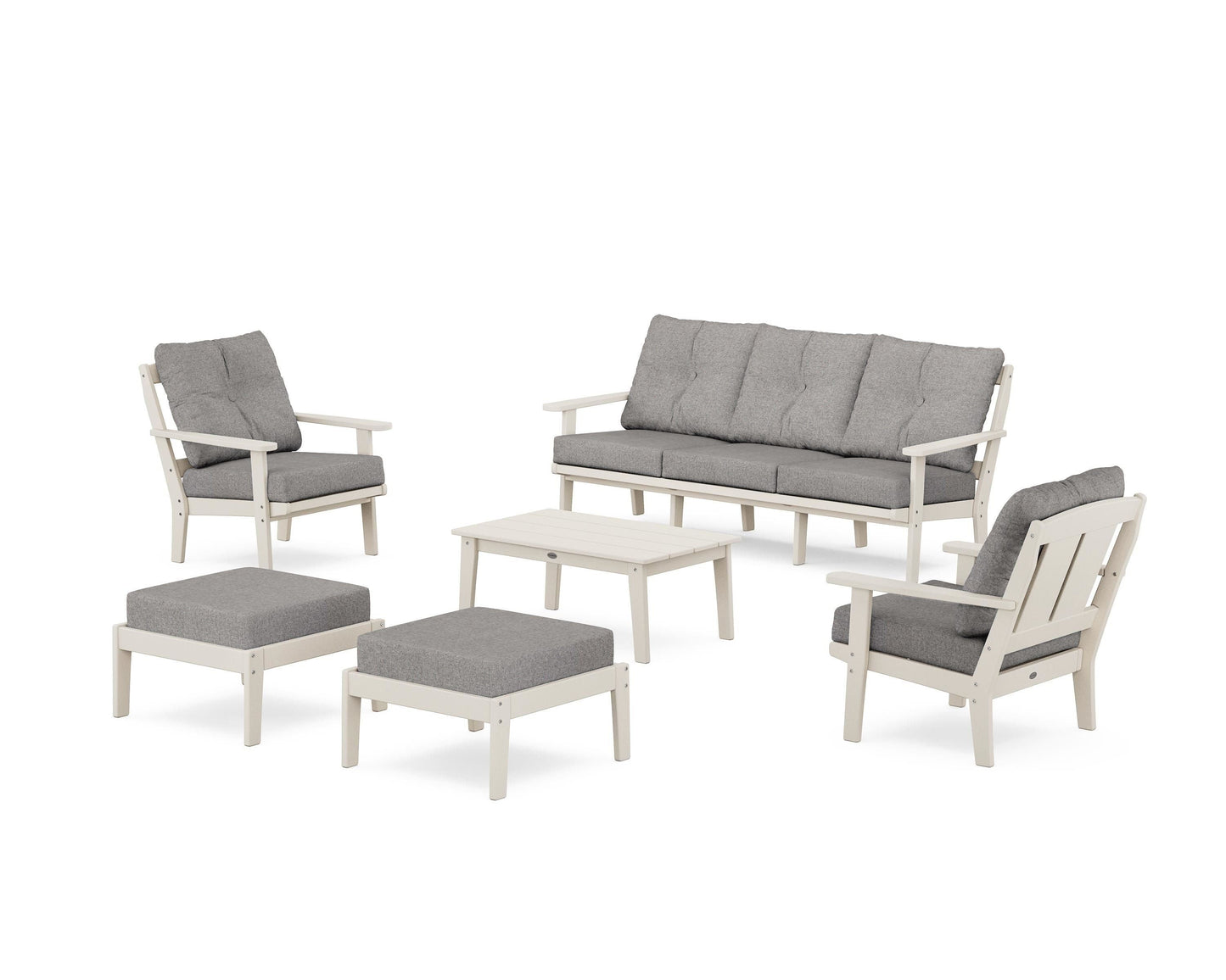 Mission 6-Piece Lounge Sofa Set