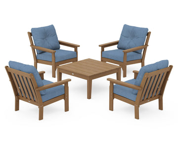 Vineyard 5-Piece Deep Seating Conversation Set