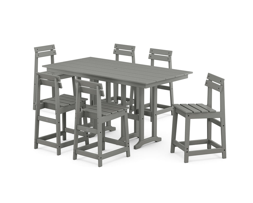 Modern Studio Plaza Counter Chair 7-Piece Set