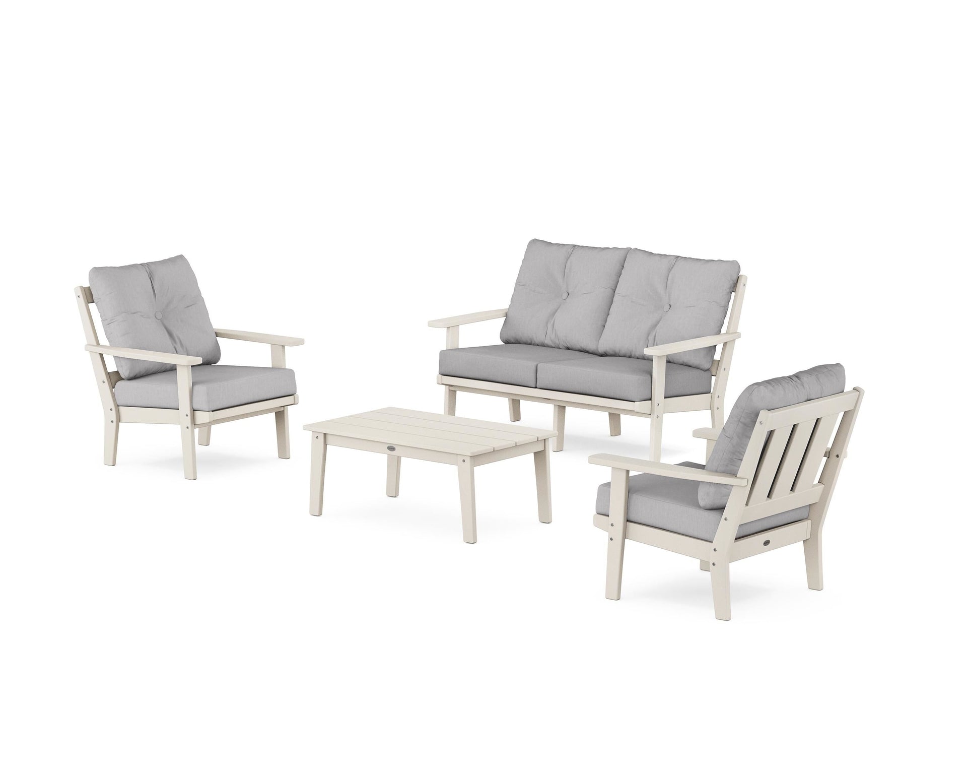 Oxford 4-Piece Deep Seating Set with Loveseat