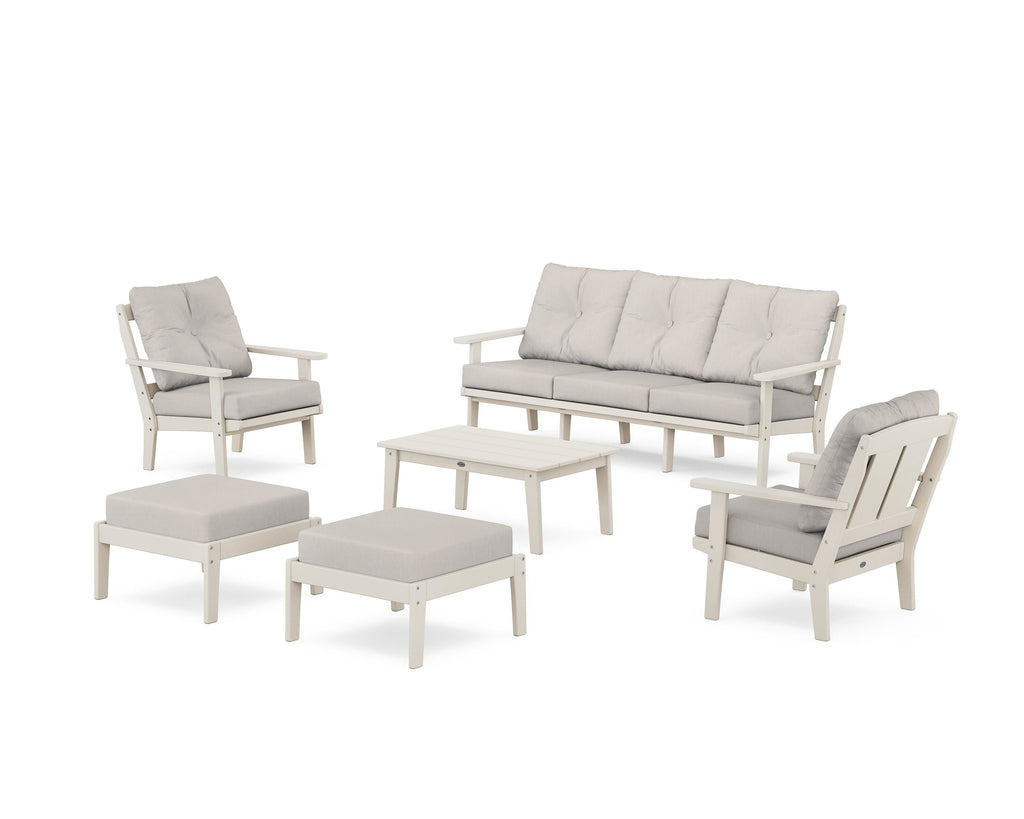 Mission 6-Piece Lounge Sofa Set