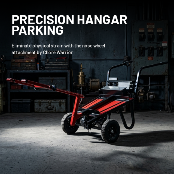 Chore Warrior CW327 Aircraft Tug Electric Powered 2500 lb. Capacity 24V with Nose Wheel Attachment New