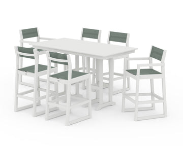 EDGE Sling 7-Piece Farmhouse Bar Set