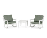 Chippendale 3-Piece Deep Seating Rocker Set
