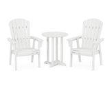 Nautical Adirondack 3-Piece Round Bistro Dining Set