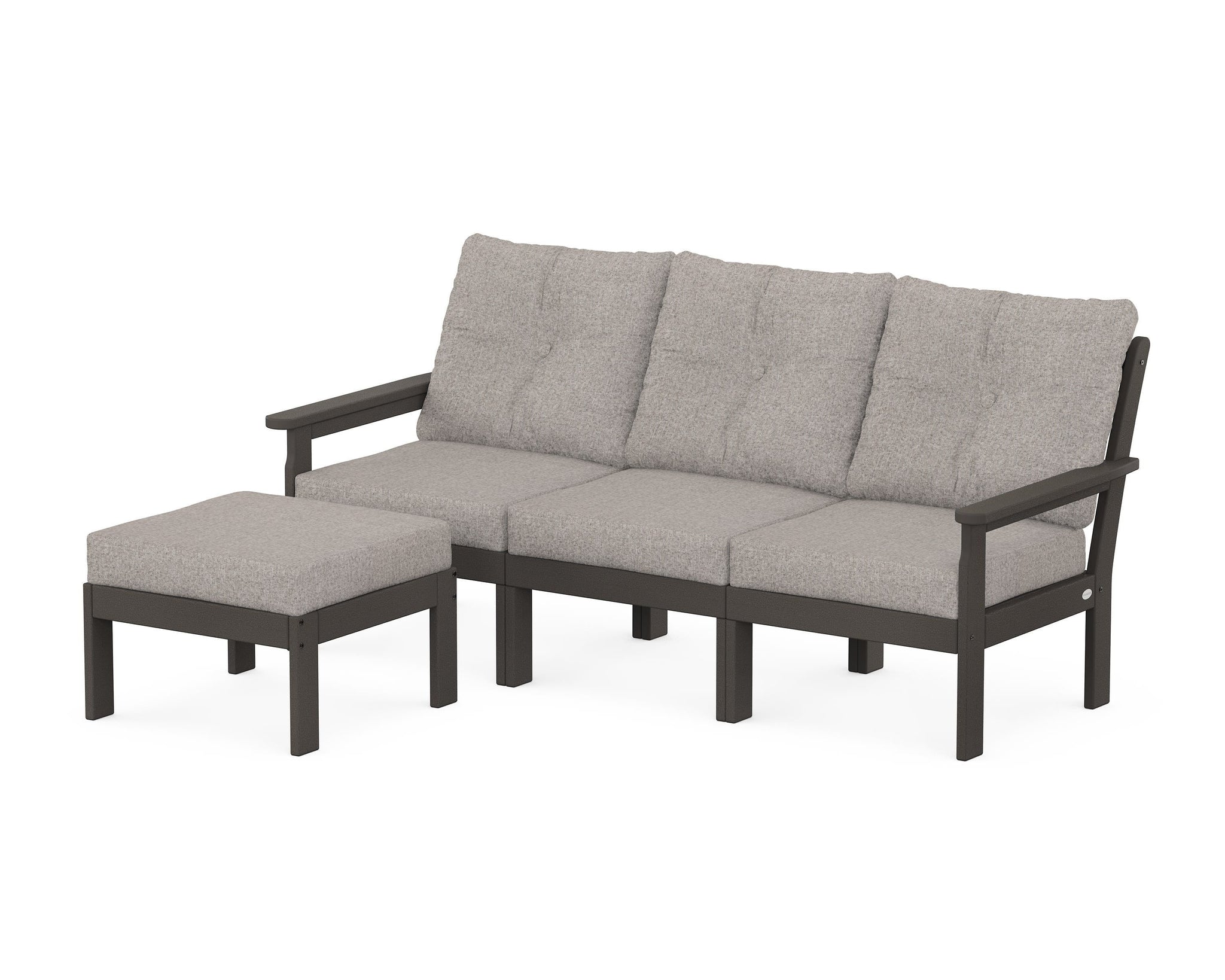 Vineyard 4-Piece Sectional with Ottoman