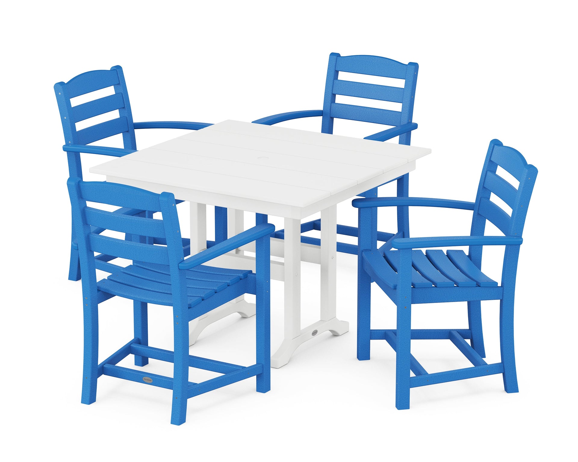 La Casa Café 5-Piece Farmhouse Dining Set