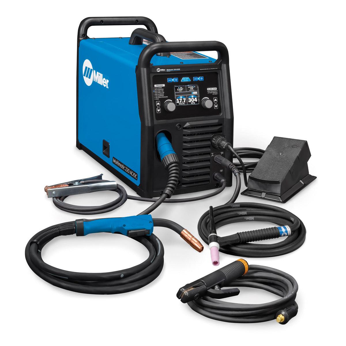 Miller Multimatic 220 AC/DC Multiprocess Welder w/ Cart - 951000070
