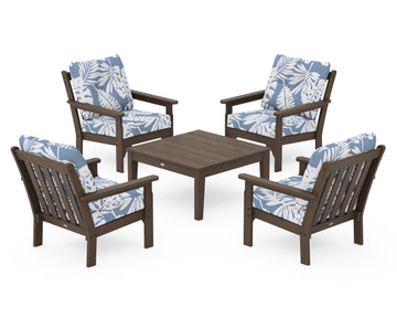 Vineyard 5-Piece Deep Seating Conversation Set