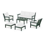 Chippendale 6-Piece Lounge Sofa Set