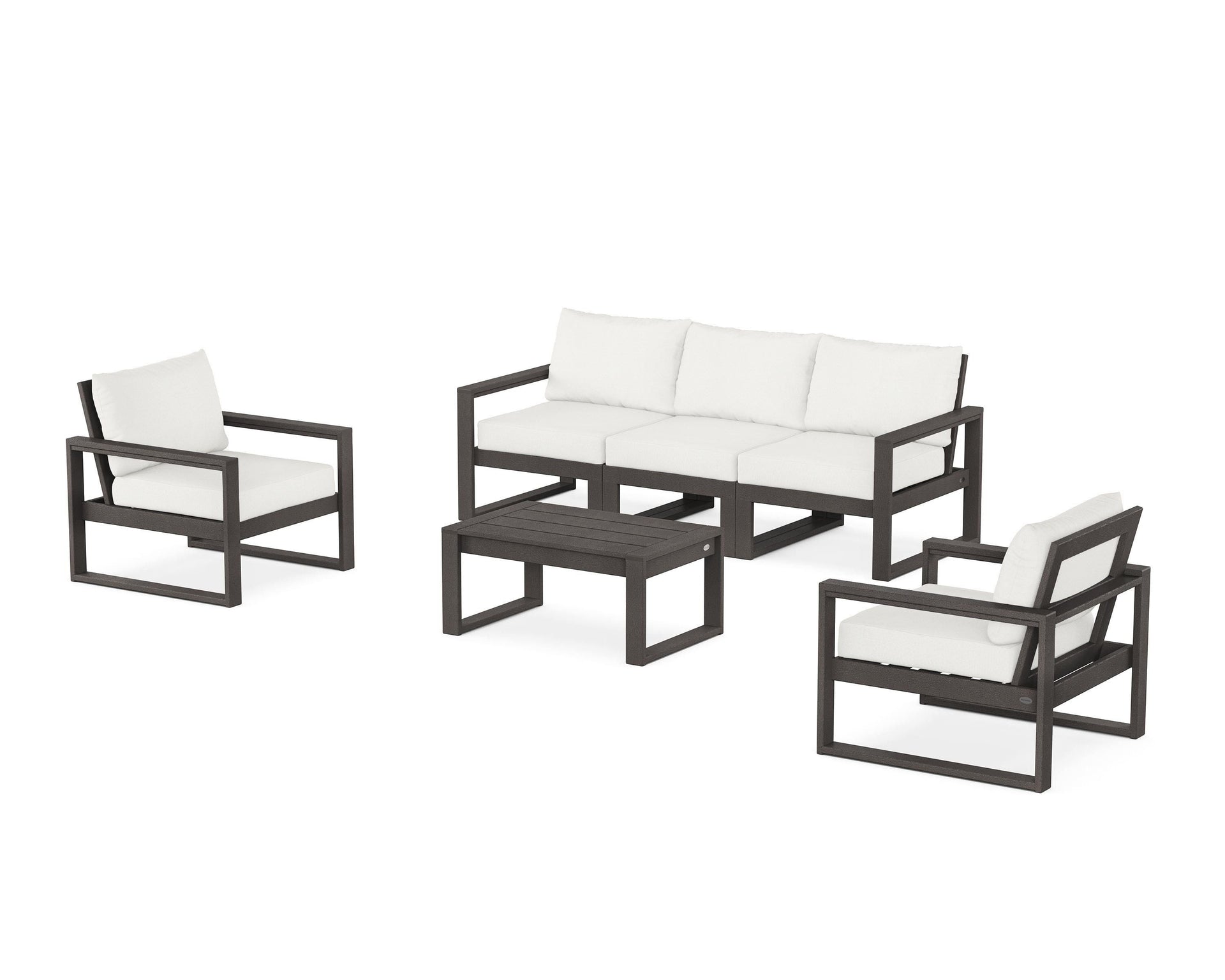 EDGE Sectional 4-Piece Deep Seating Set with Sofa