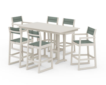 EDGE Sling 7-Piece Farmhouse Bar Set
