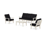 Oxford 4-Piece Deep Seating Set with Sofa