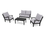Braxton 4-Piece Deep Seating Chair Set