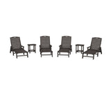 Nautical Chaise 6-Piece Set with Arms
