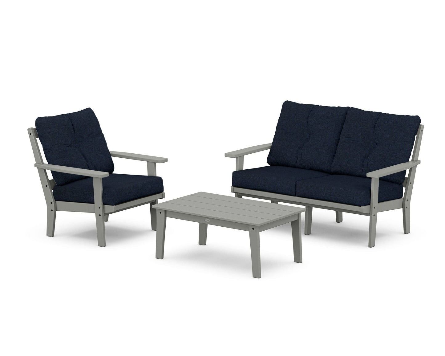 Prairie 3-Piece Deep Seating Set with Loveseat