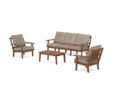 Oxford 4-Piece Deep Seating Set with Sofa