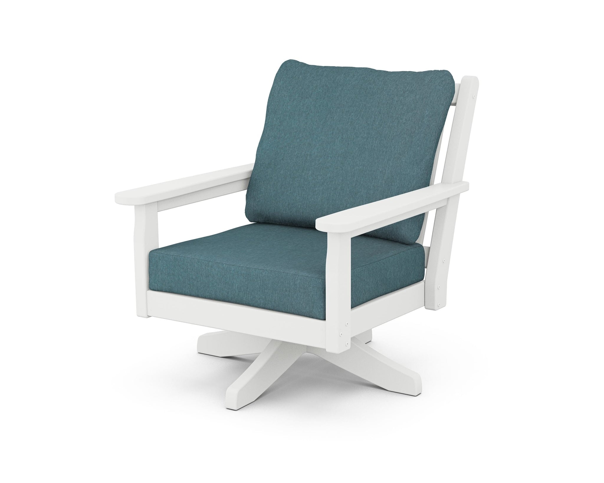 Chippendale Deep Seating Swivel Chair