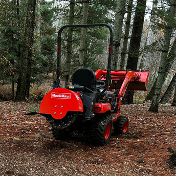 MechMaxx SG24 Stump Grinder 3-Point PTO with 34 Carbide Teeth for 15-45 HP Tractor New