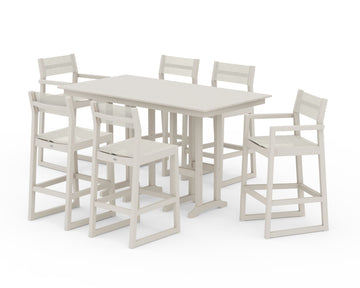 EDGE Sling 7-Piece Farmhouse Bar Set