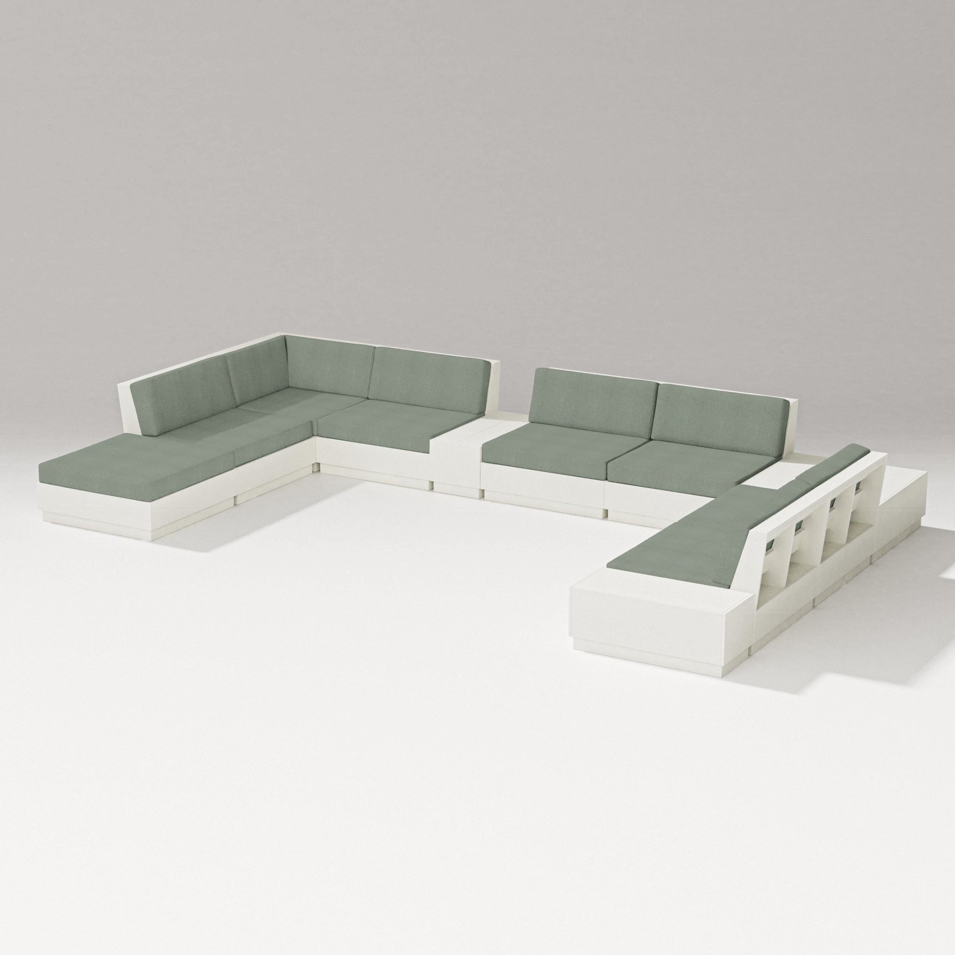 Elevate 11-Piece Conversation Sectional Set