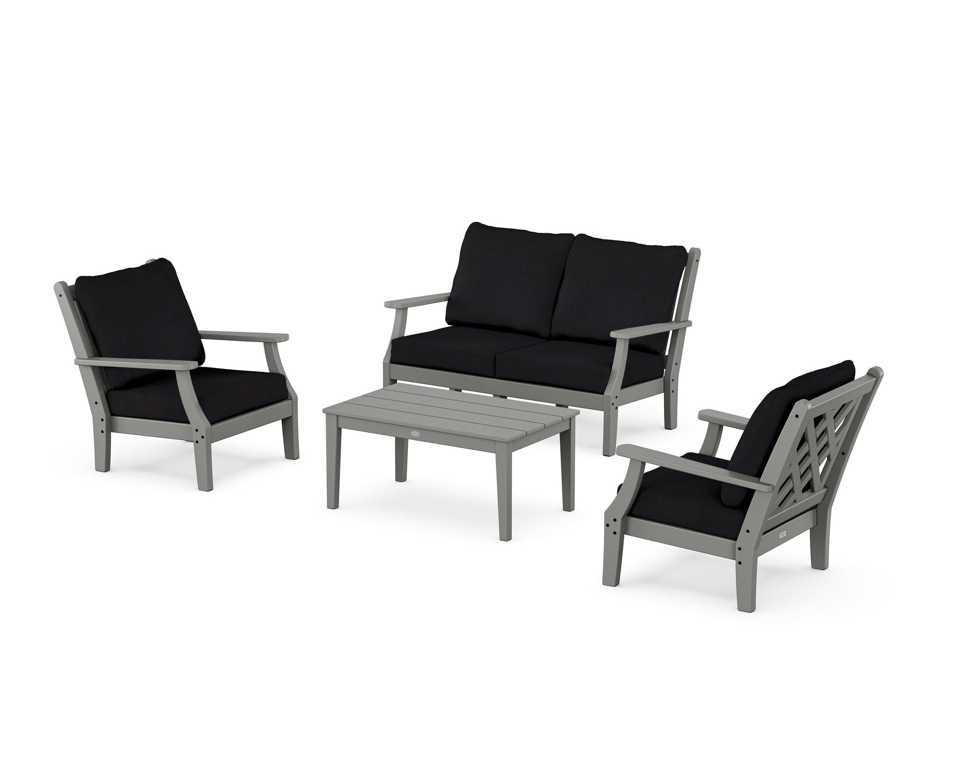 Wovendale 4-Piece Deep Seating Set with Loveseat