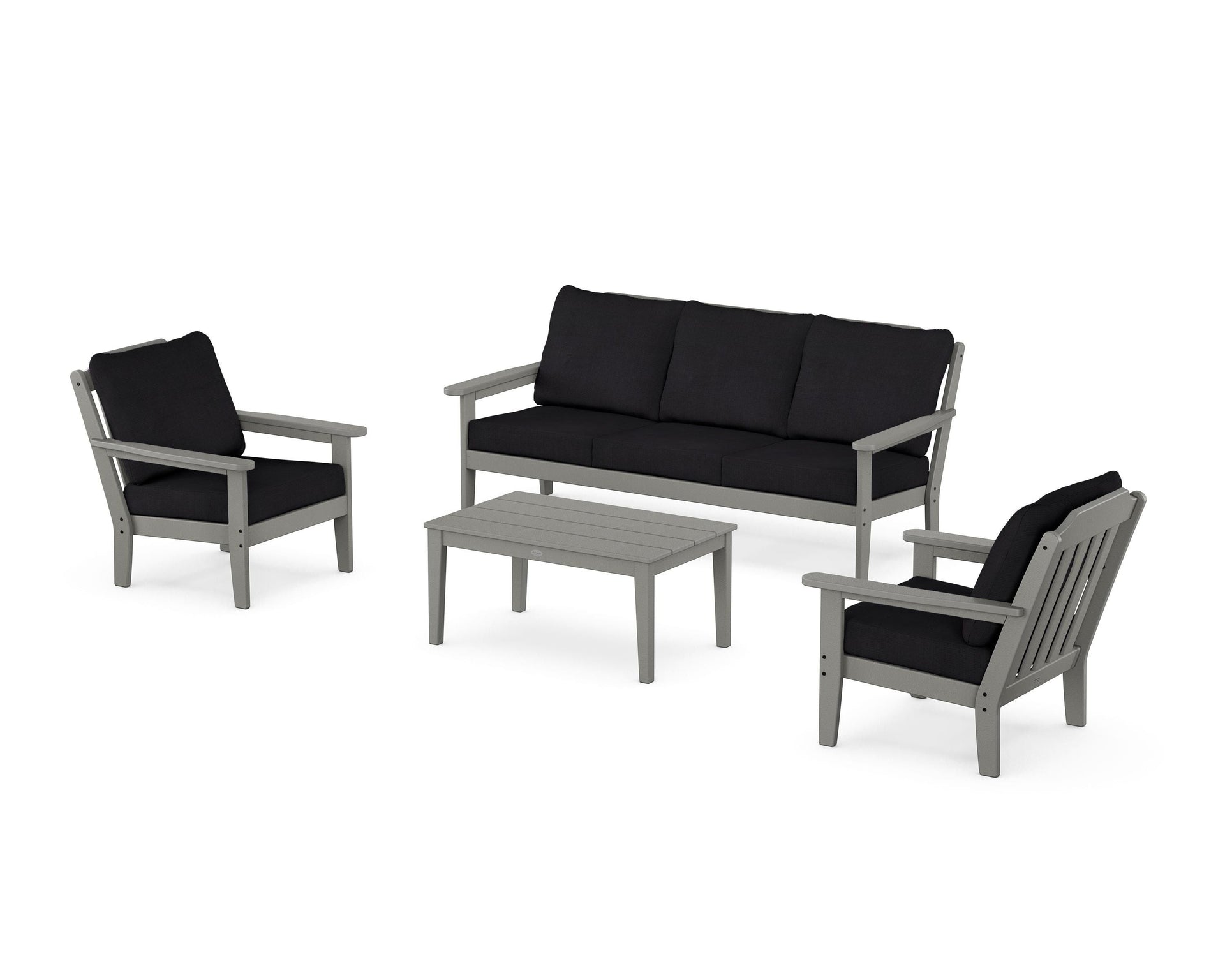 Cottage 4-Piece Deep Seating Set with Sofa