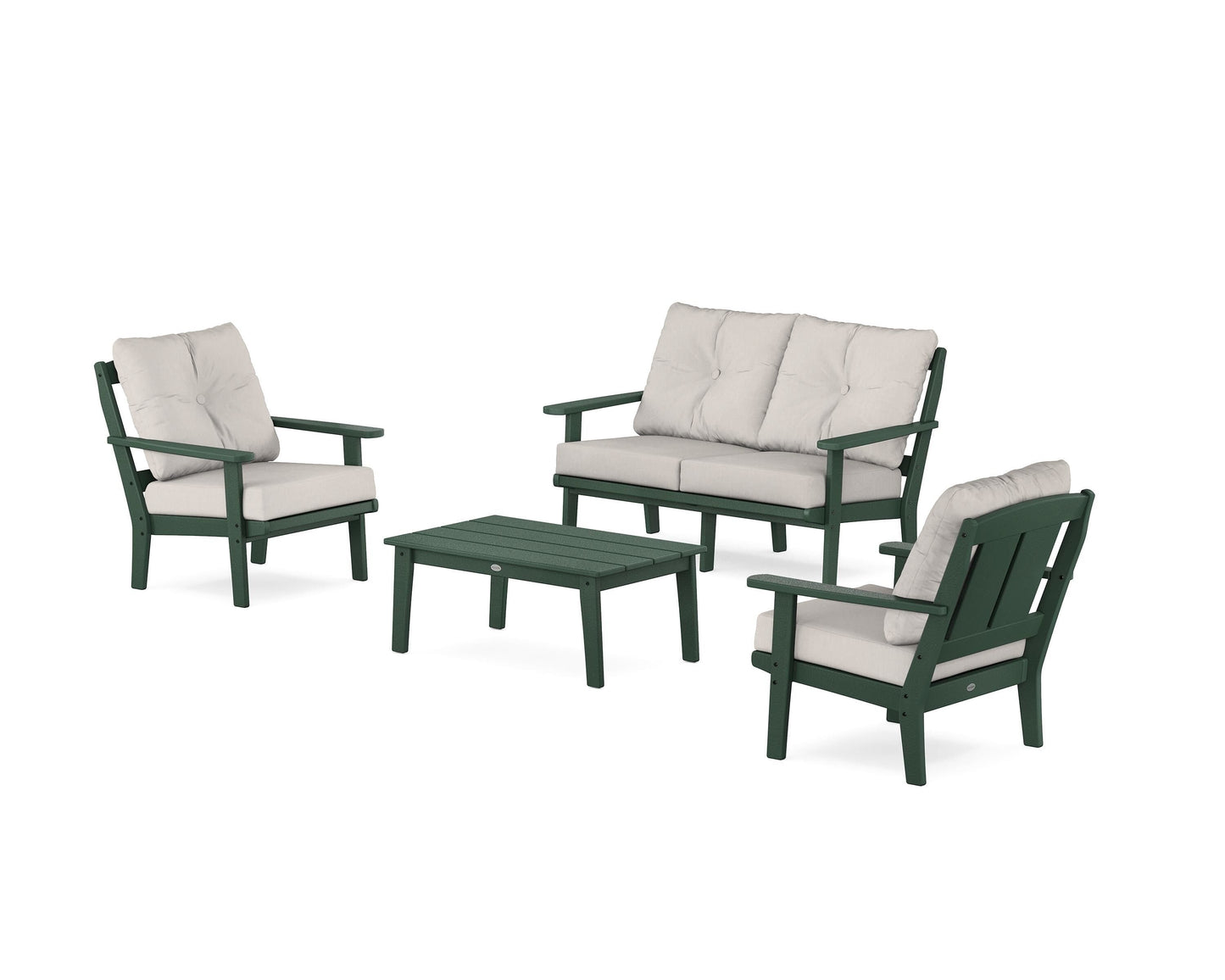 Mission 4-Piece Deep Seating Set with Loveseat