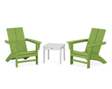 Cottage Modern Adirondack Chair 3-Piece Set