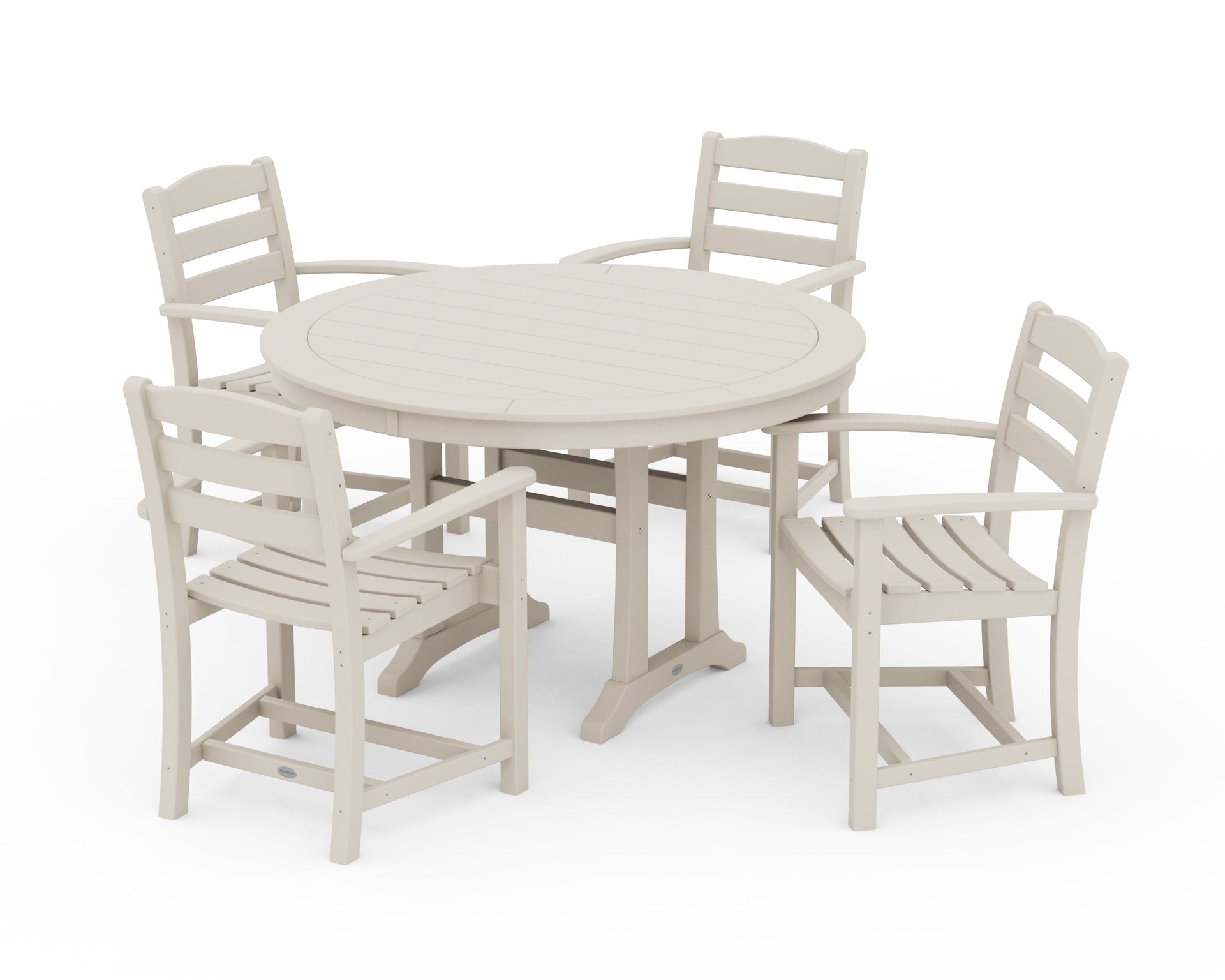 La Casa Café 5-Piece Arm Chair Dining Set