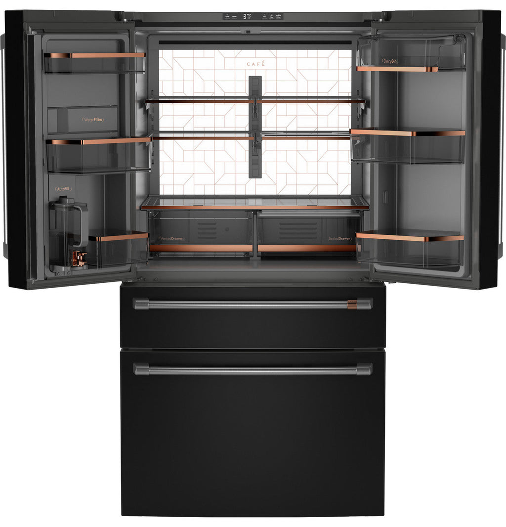 CAFÉ™ ENERGY STAR® 23.2 Cu. Ft. Smart Counter-Depth 4-Door French-Door Refrigerator With Dual-Dispense AutoFill Pitcher