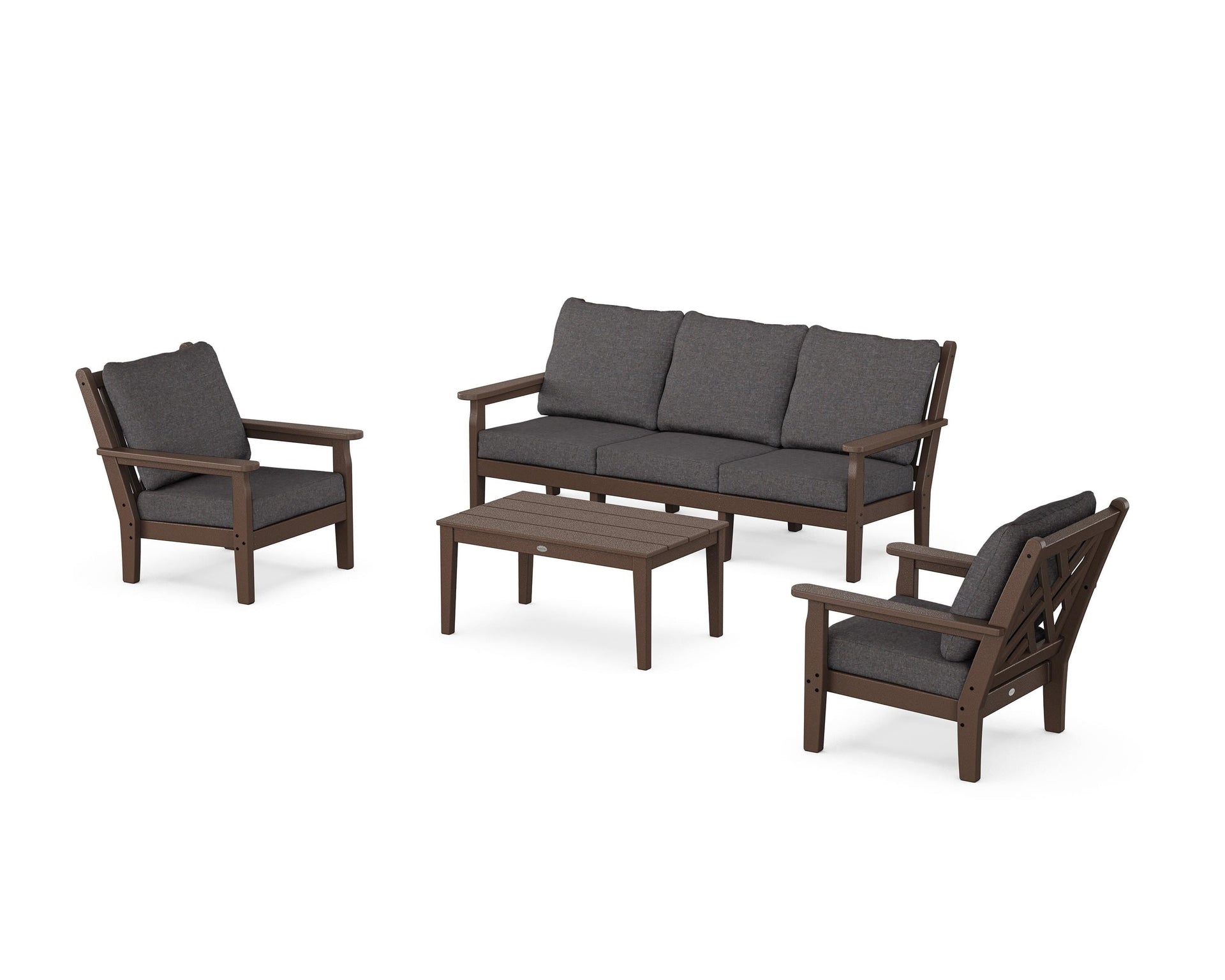 Chippendale 4-Piece Deep Seating Set with Sofa