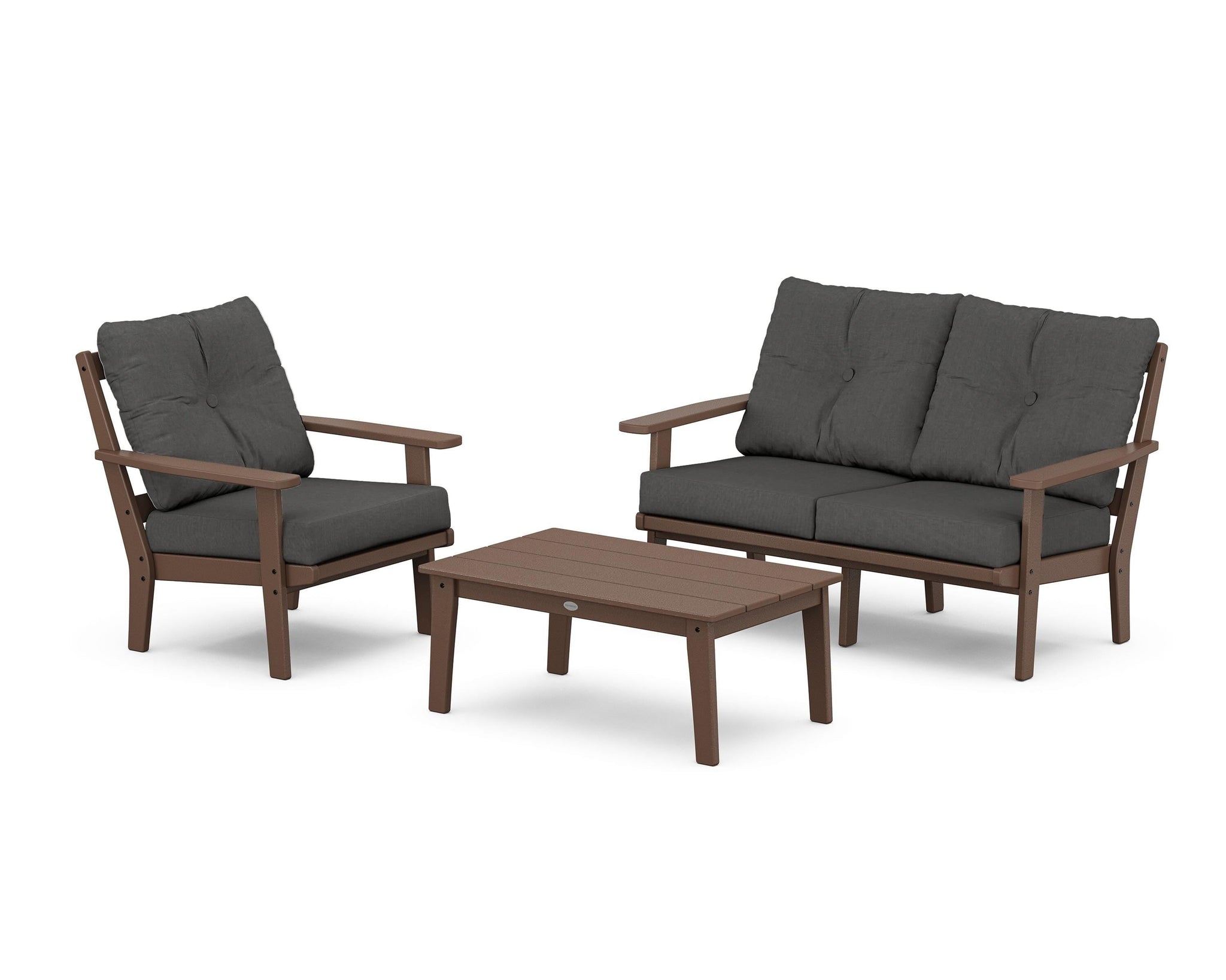 Prairie 3-Piece Deep Seating Set with Loveseat