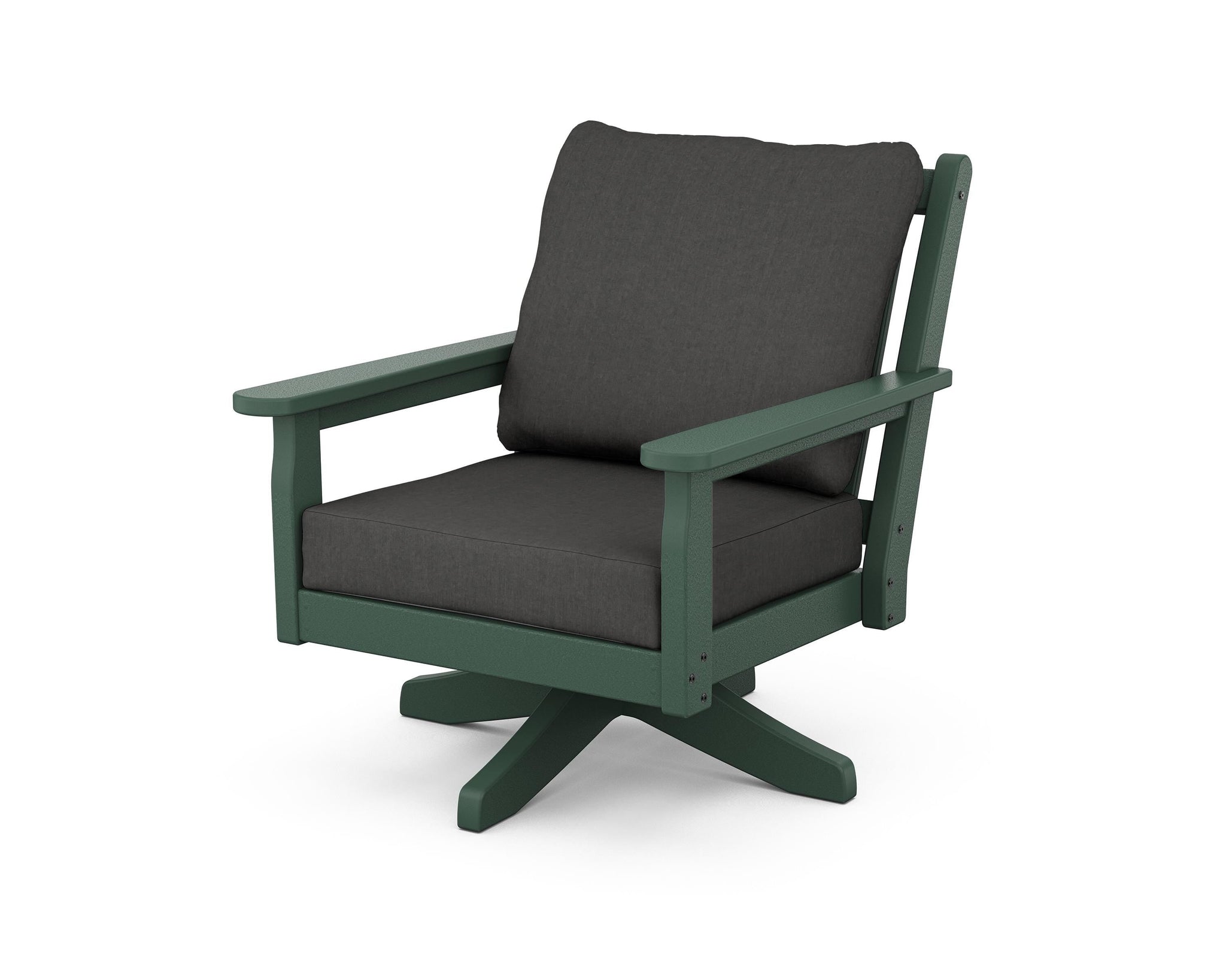 Chippendale Deep Seating Swivel Chair