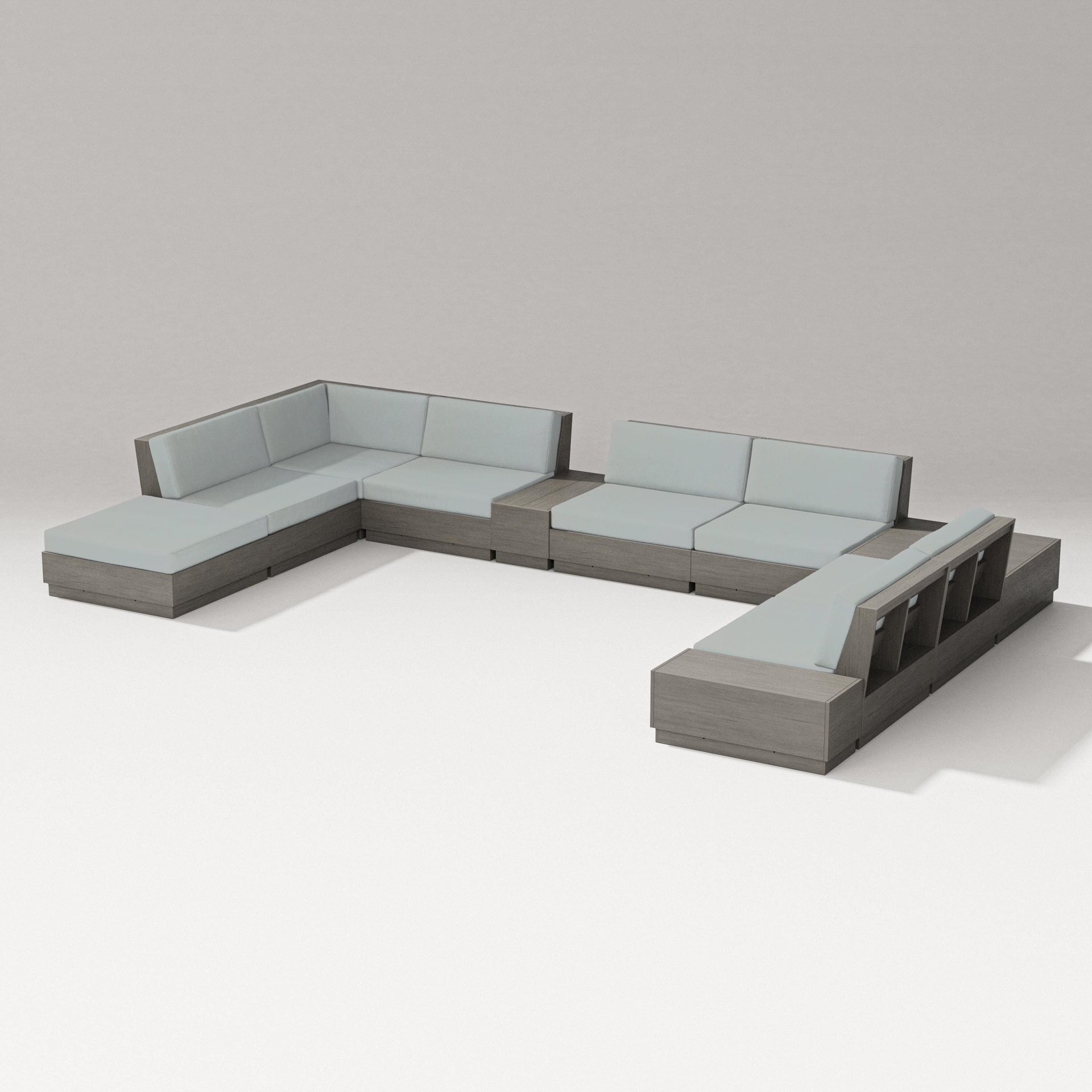 Elevate 11-Piece Conversation Sectional Set